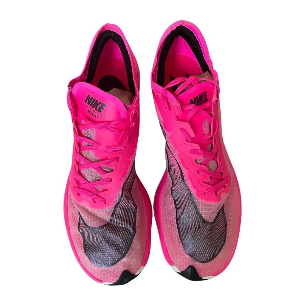 Nike ZoomX Vaporfly NEXT% Pink Blast Shoes | Mens 12